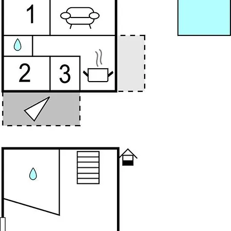 Апартаменты Three-bedroom With Sea View 06 Блаце